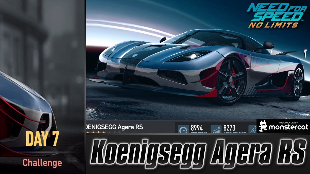 Need For Speed No Limits: Koenigsegg Agera RS | Proving Grounds (Day 7 - Challenge)