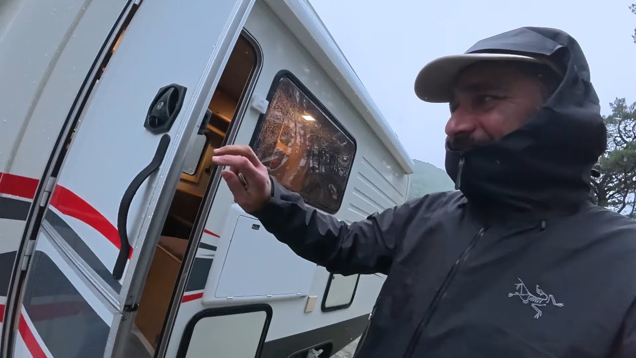 Emergency!  Van Camping Trip in Huge Rain Storm