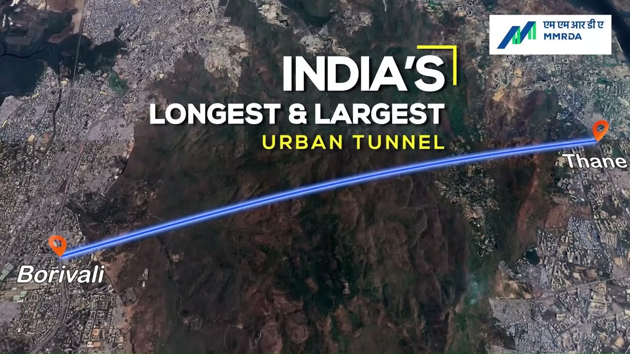 Thane-Borivali twin tunnel project - India's longest urban tunnel