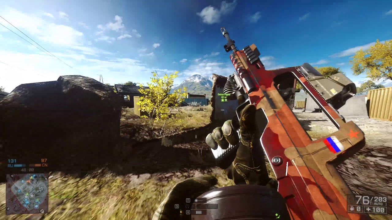 Battlefield 4 Commentary Loadout QBB-95-1 Any Attachments
