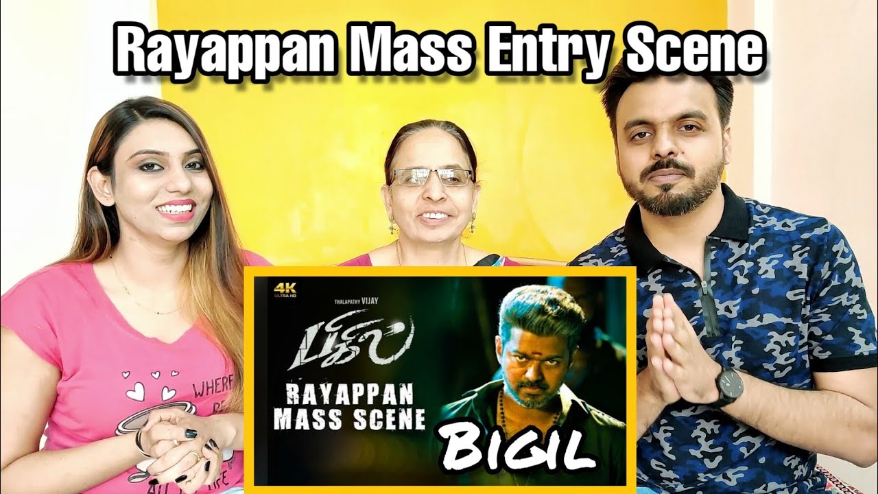 Bigil | Rayappan Entry Scene Reaction | Thalapathy Vijay | NSM Reaction