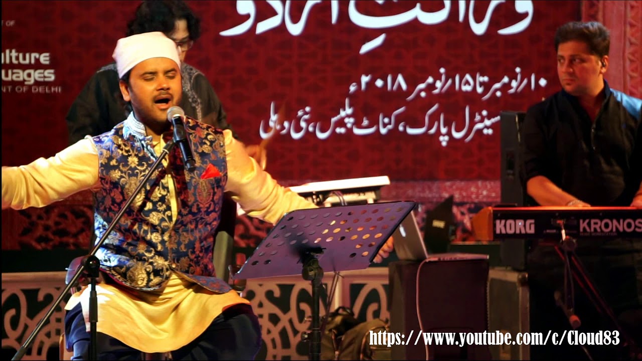 Man kunto maula | Javed Ali | Sufi Mehfil | Jashn e virasat e urdu | nov 2018