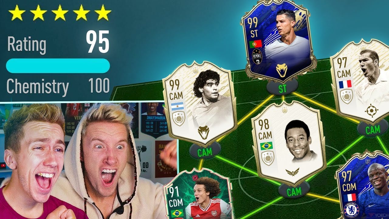 195 RATED FUT DRAFT!! vs MINIMINTER! (FIFA 20)