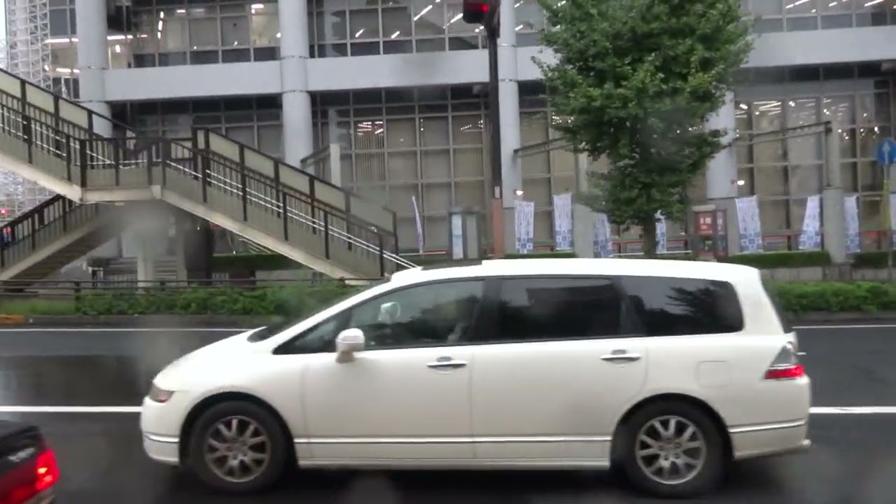 3109【FHD30p】関東鉄道 PJ-LV234L1 [県庁前･明光台→医療C] 水戸駅→大工町 車窓･走行音 '18年09月20日