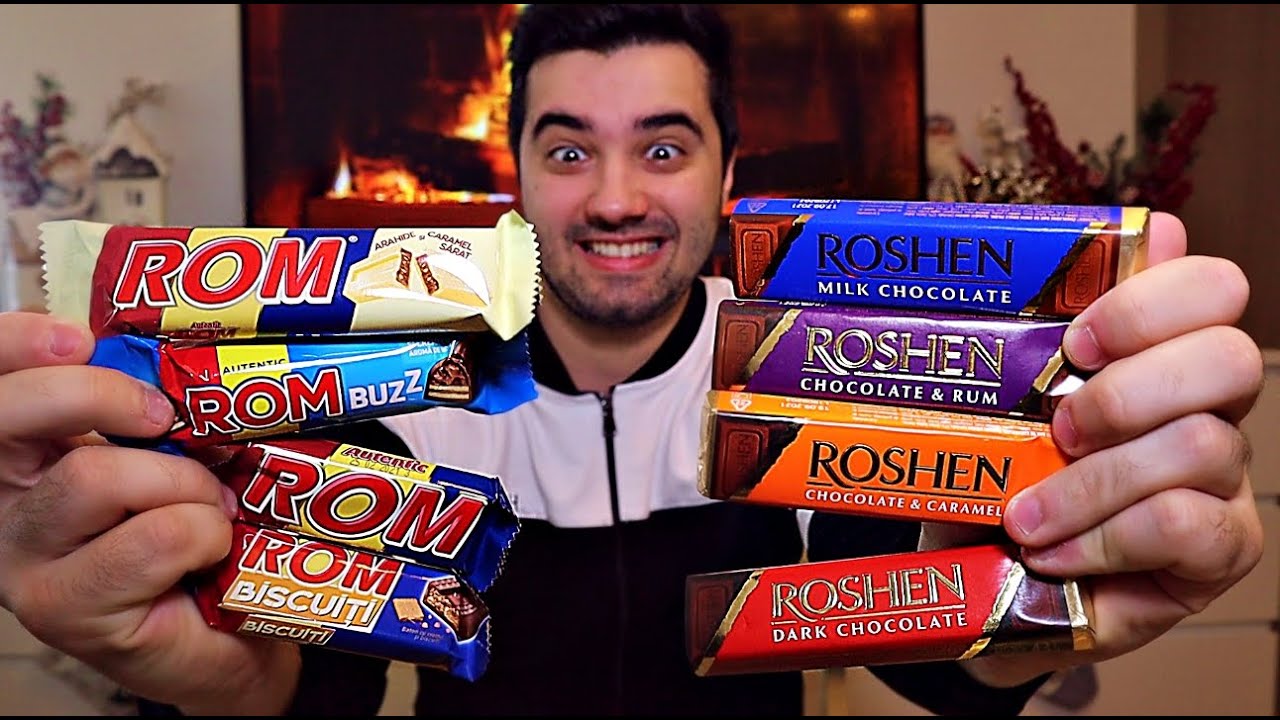 TESTEZ TOATE AROMELE DE LA ROSHEN !! (ROM vs. ROSHEN)