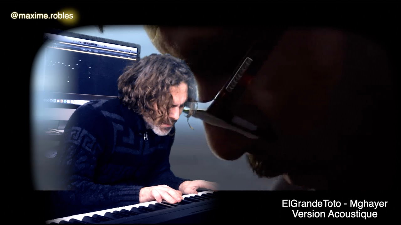 ElGrandeToto - Mghayer - Piano By Maxime Robles - Version Acoustique