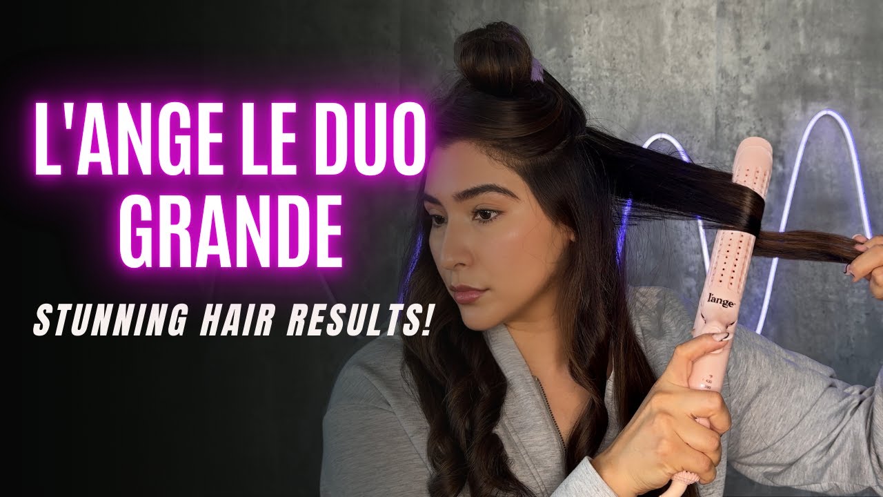 Achieve Perfect Hair with L'ANGE Le Duo Grande | Straightener & Curler Tutorial