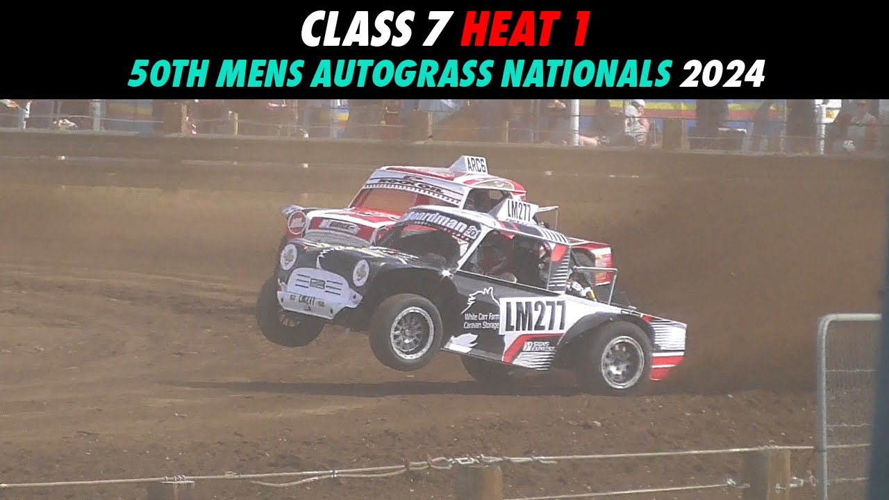 2024 Mens National Autograss Championships, Class 7 Heat 1 (ALL RACES) Yorkshire Dales