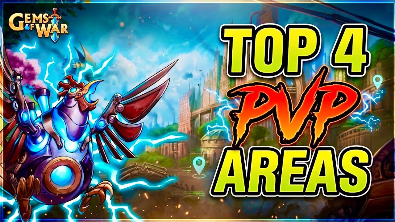 Gems of War Top 4 Areas in PvP to Farm Vp and Win Battles Superfast #gemsofwar #crisppurpose