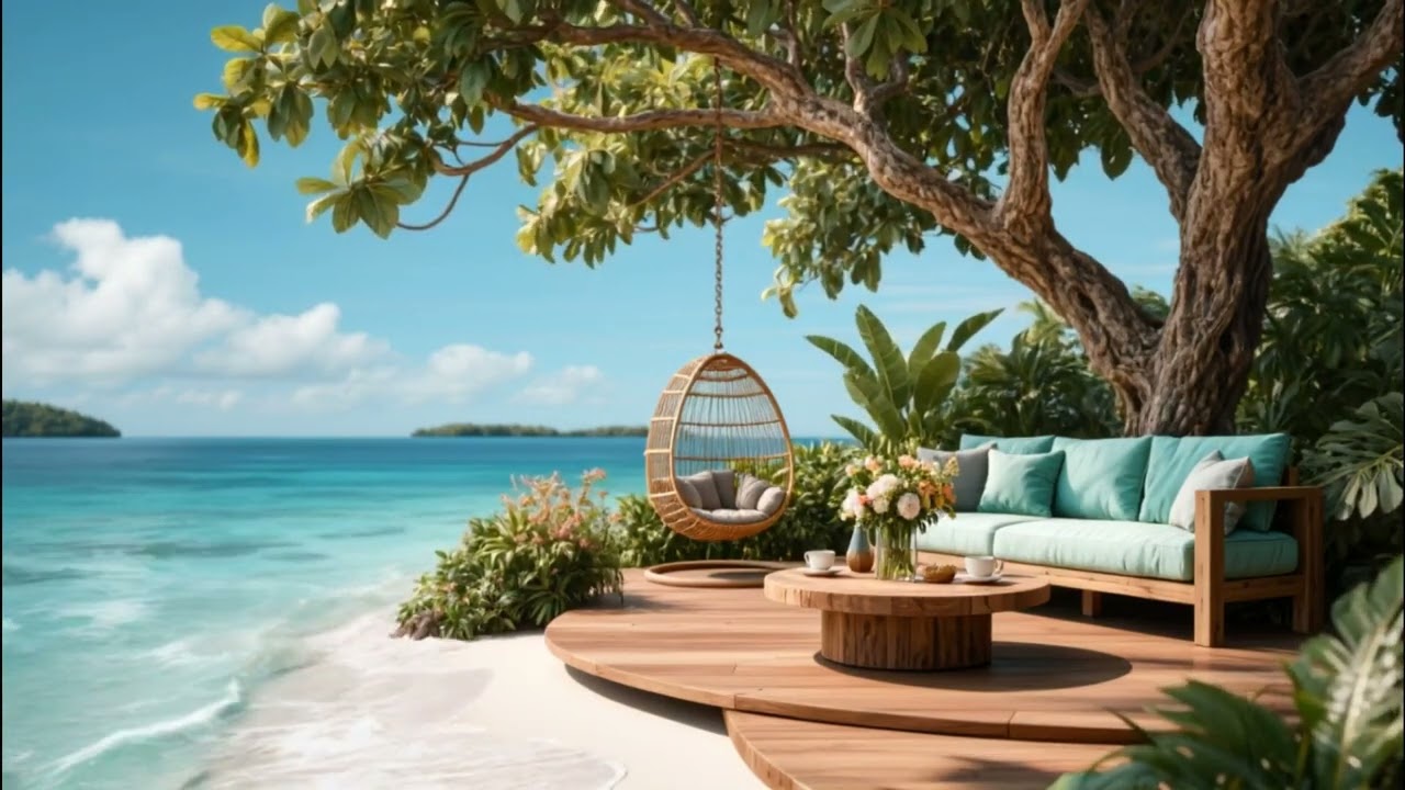 Ocean Breeze Jazz – Relaxing Tropical Beach Vibes