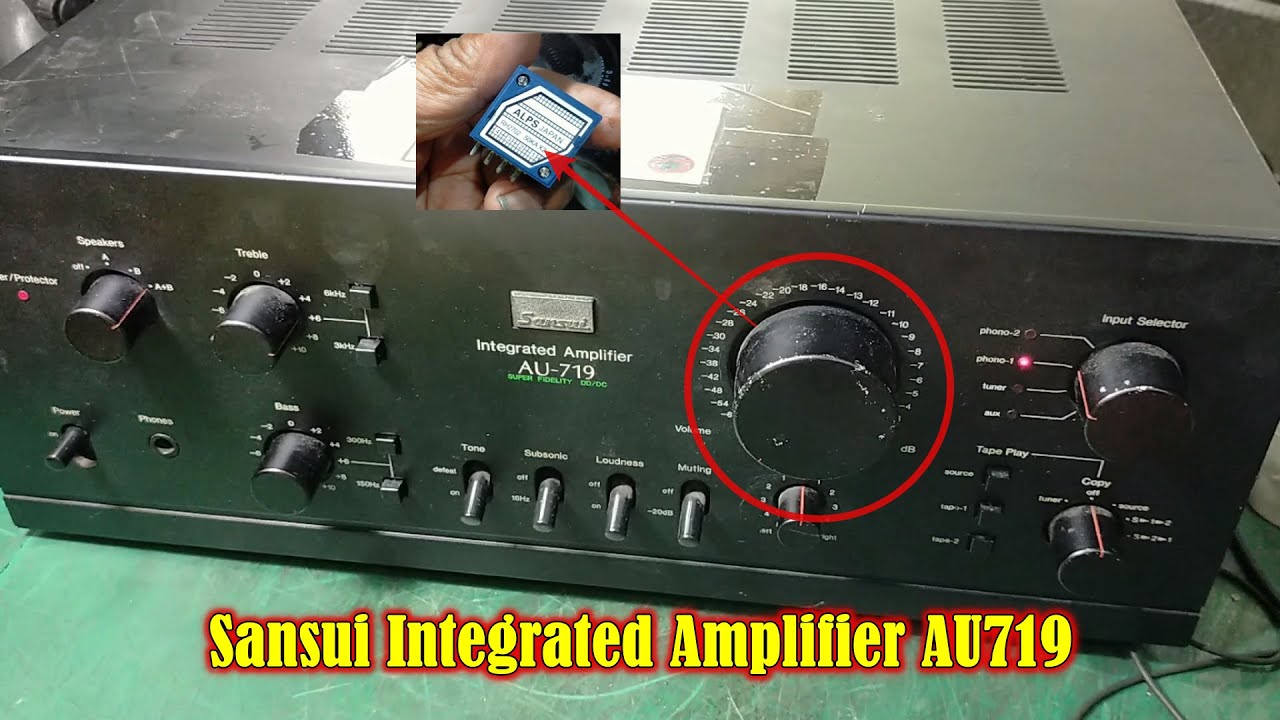 Sansui Integrated Amplifier AU719