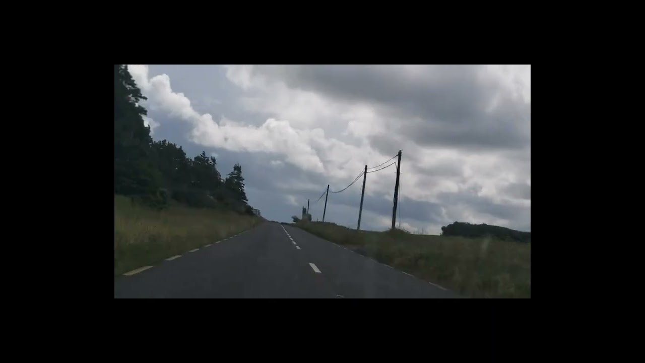 Driving in Galway to gort into cooley national park Driving time lapse
