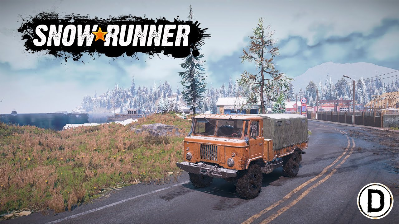 Глянем мод карту Chile: Puerto Montt в SnowRunner