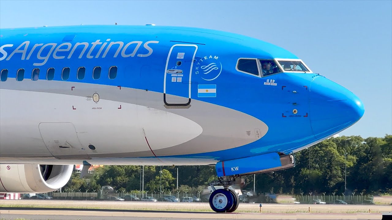 Buenos Aires Airport Plane Spotting Close ups | AEP - Jorge Newbery Airport