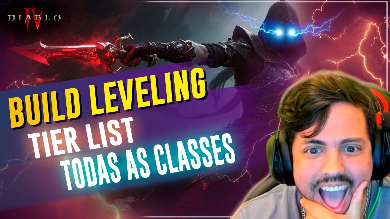 TOP 1 BUILDS LEVELING CADA CLASSE - 10º TEMPORADA - DIABLO 4