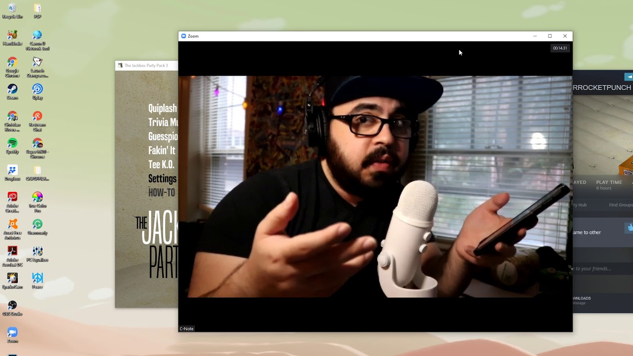 How to Play JackBox Games with Your Friends Over Zoom