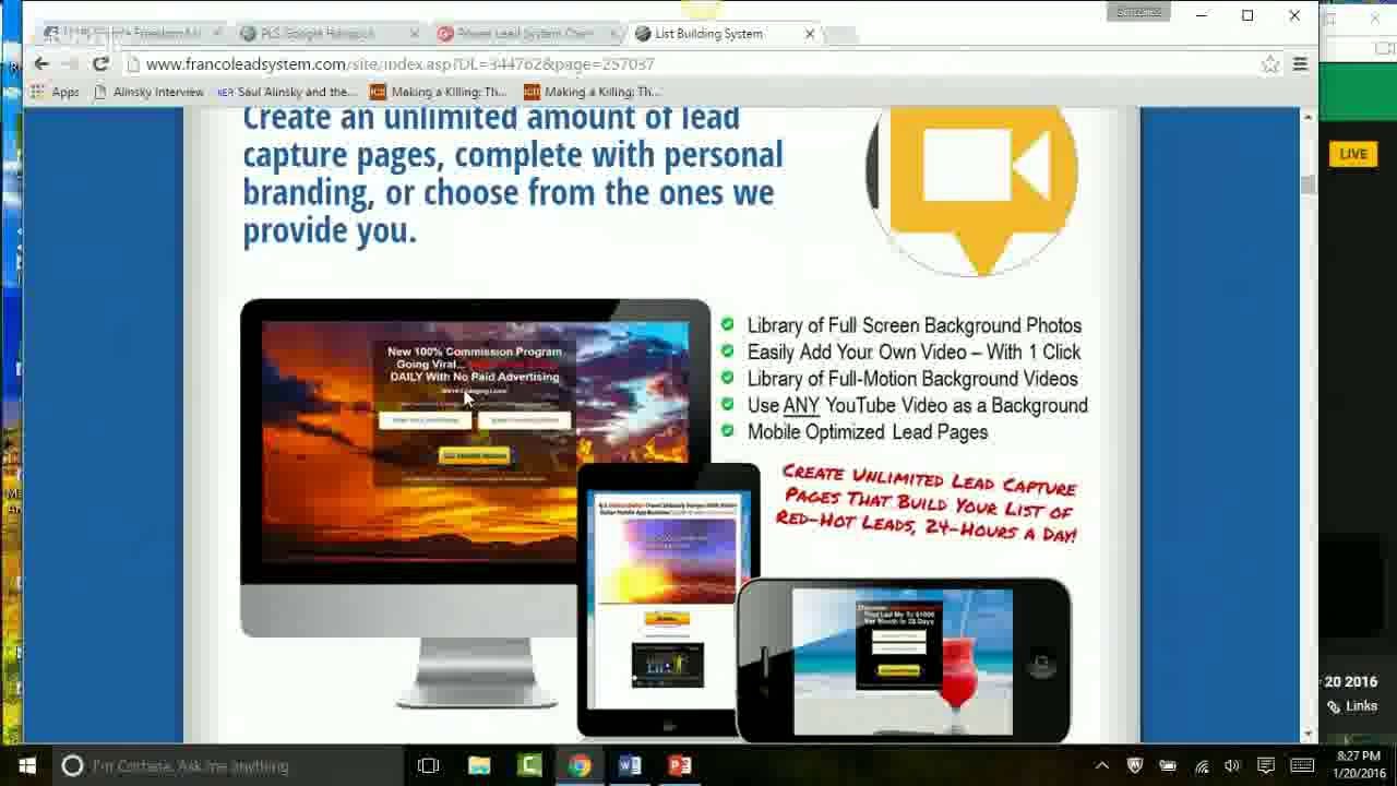 Power Lead System Hangout January 20 2016