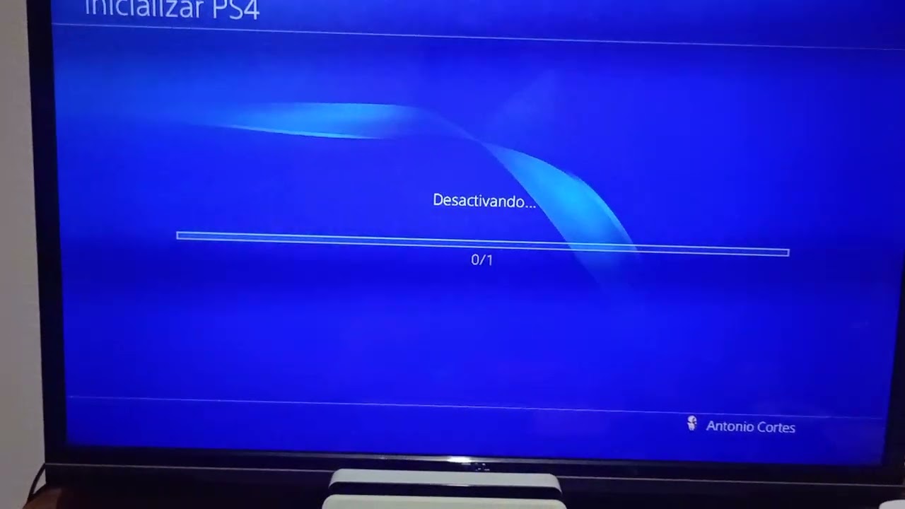 formatear y restaurar de f&aacute;brica ps4 pro