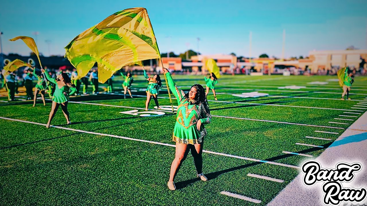 Band Raw || Huguenot HS Falcon Marching Band || Mid-Easttern Band Competition 2025
