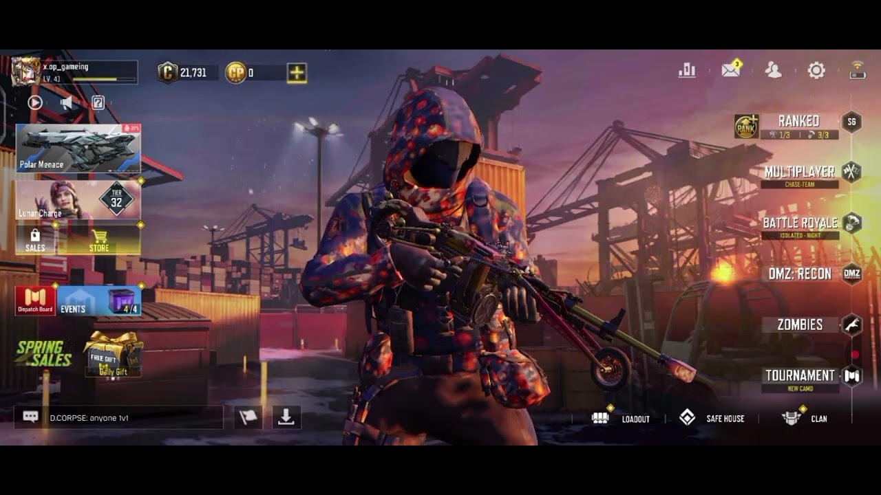 Cod mobile gameplay