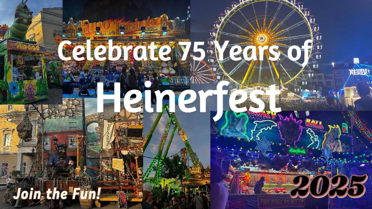 Heinerfest 2025 Highlights – Darmstadt’s Biggest Festival!🎡🔥