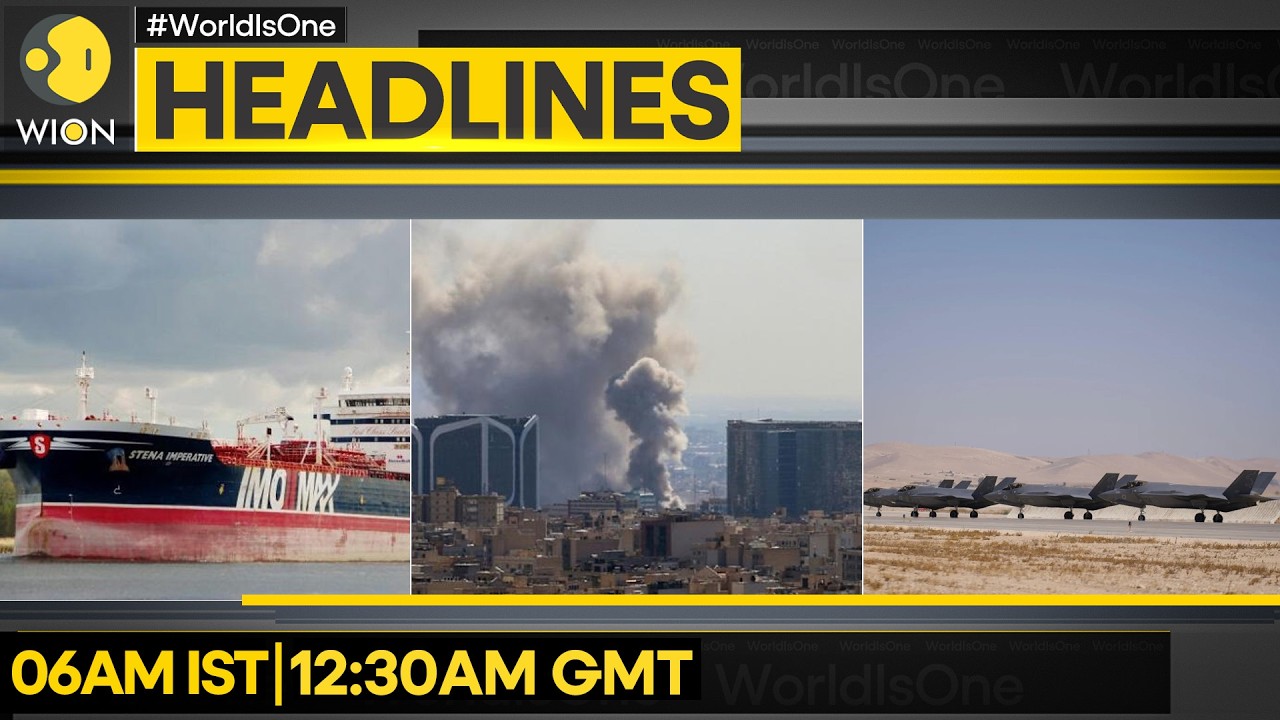 IDF: Iranian Launch Sites, Air Defence Hits | Iran Hits Out U.S. Targets in Gulf Region | HEADLINES