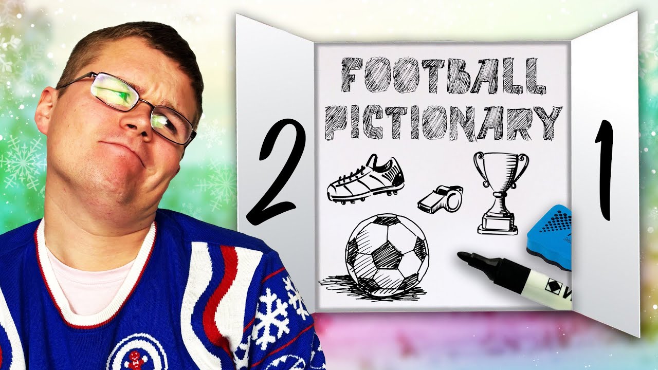 FOOTBALL QUIZ ADVENT CALENDAR #21 - Football Pictionary!!!