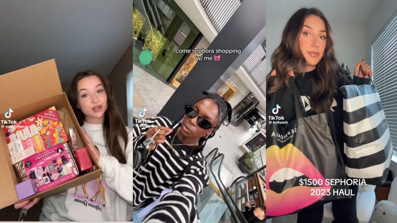 sephora haul compliation 🛍💫 //part 6