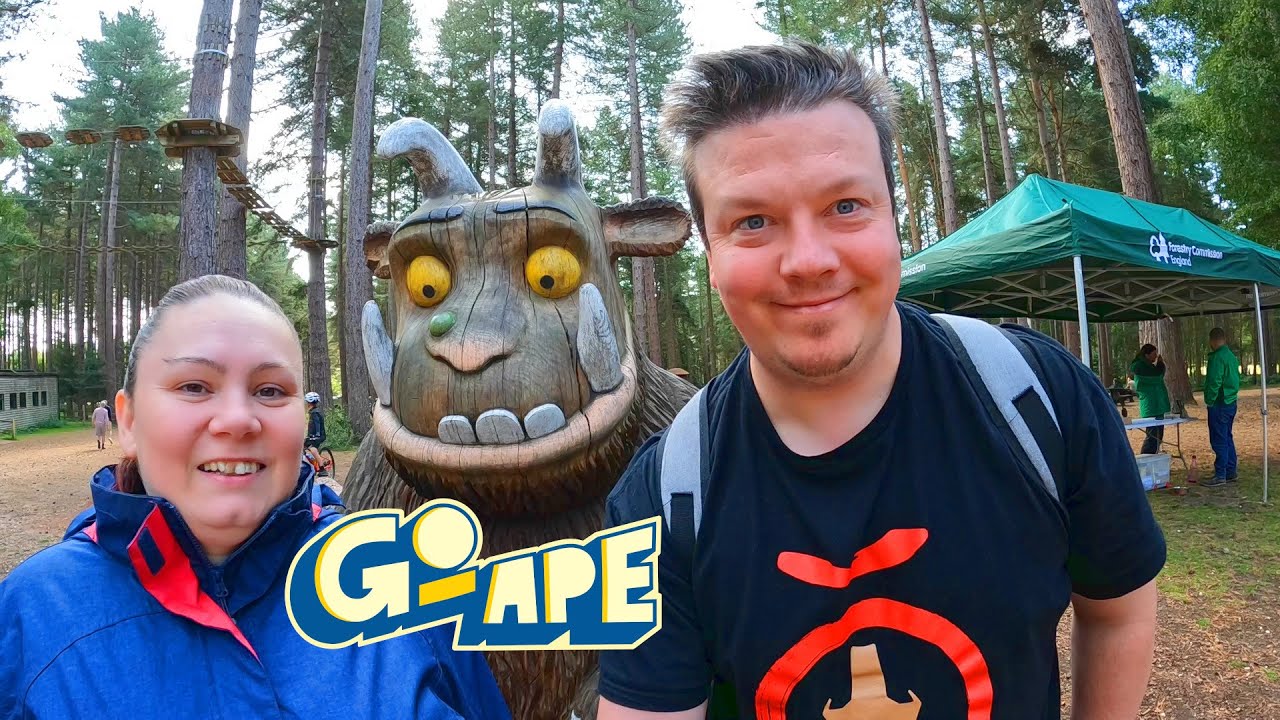 Go Ape Sherwood Pines Vlog August 2024 | Amuseaholics