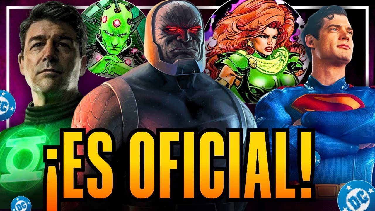 Darkseid CONFIRMADO en DCU, la villana en MAN OF TOMORROW, serie Mr Milagro, nuevo DOP de Superman