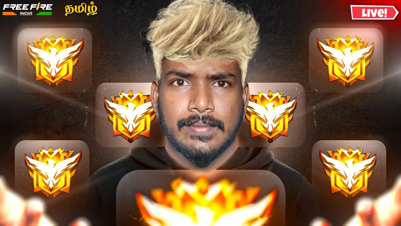 தமிழ் - 🔥ONLY BOOYAH GRANDMASTER PUSH {DAY - 1}🔥||Garena-FreeFire Max Live #matturavi