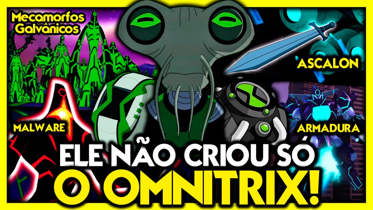 TODAS AS CRIAÇÕES FEITAS PELO AZMUTH EM BEN 10!!!