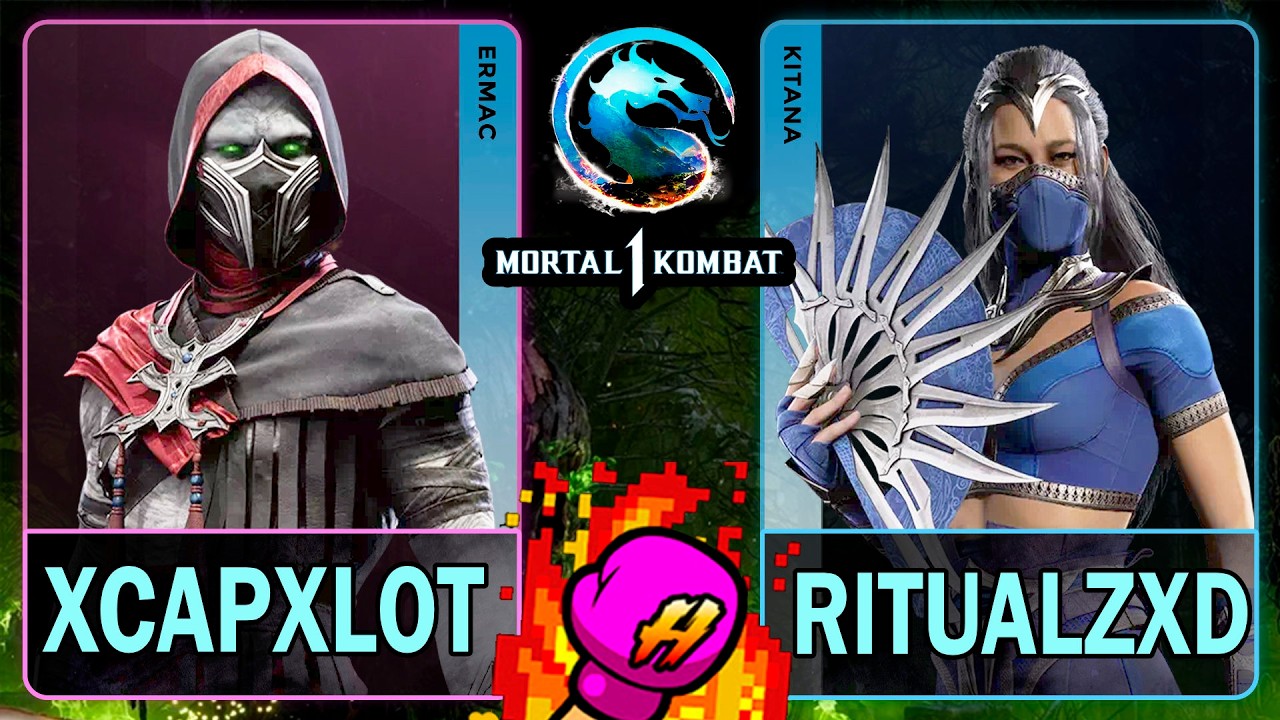 MK1 Xcapxlot (ERMAC) VS RitualzXD (KITANA)🥊Mortal Kombat 1🥊4K 60ᶠᵖˢ