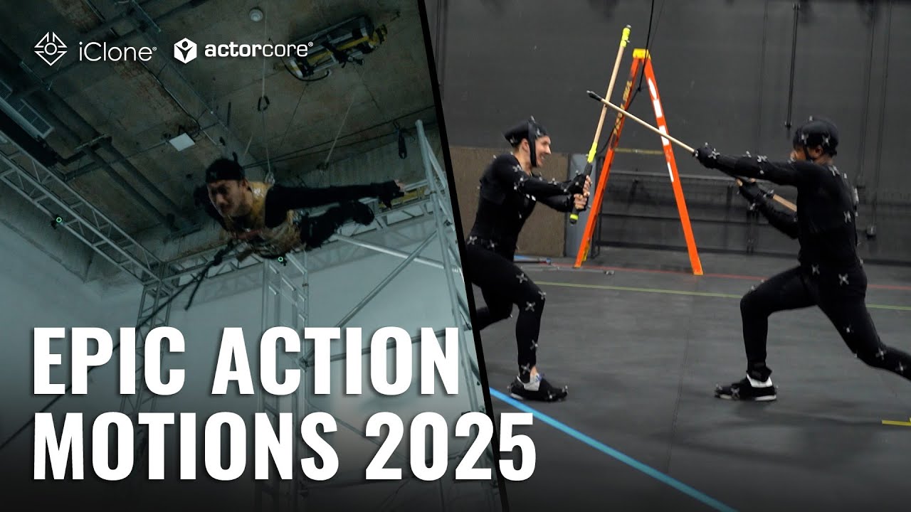 Top Legendary Heroes and Wire Stunt 3D Motions &ndash; Exclusively on ActorCore