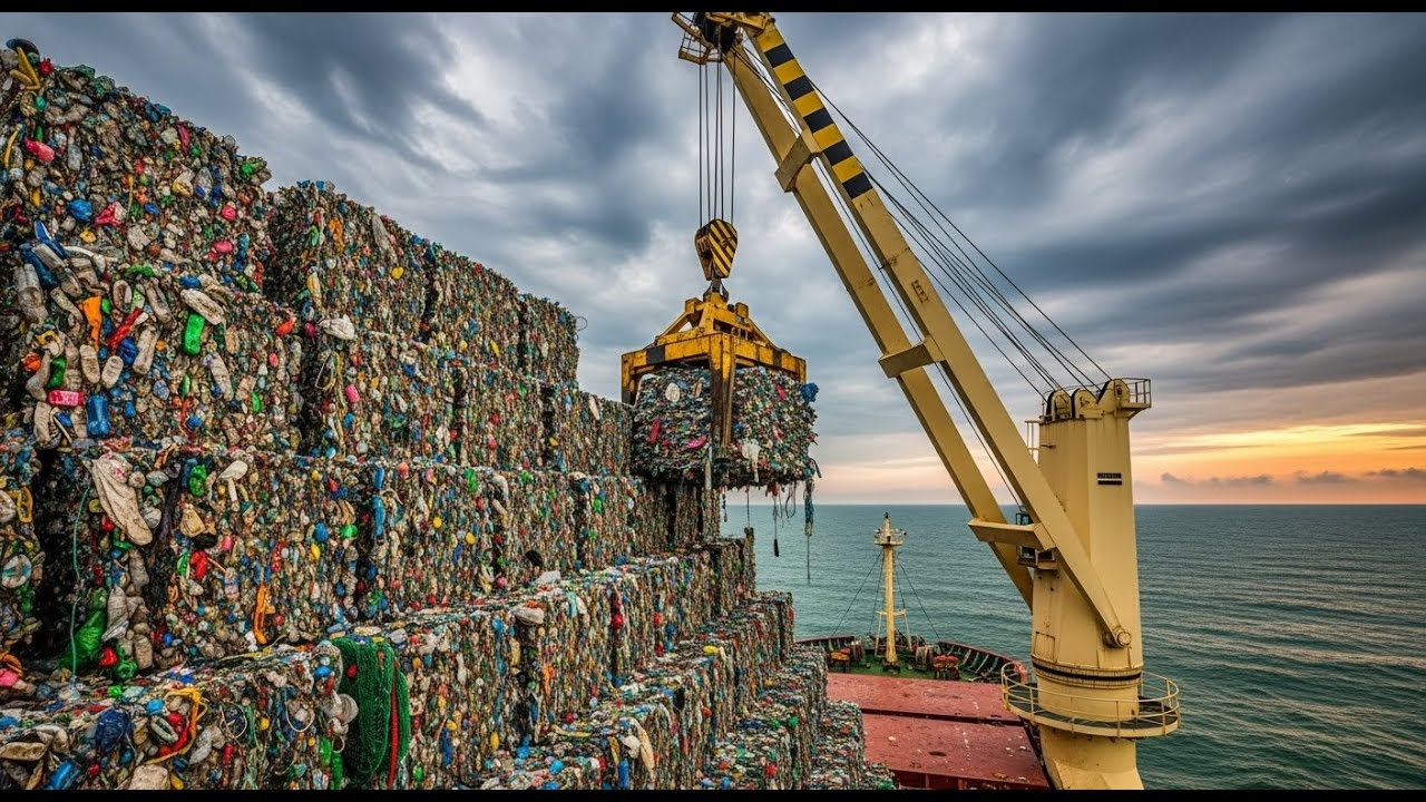 Inside the World’s Largest Ocean Plastic Recycling Factory—From Ocean Trash to New Products