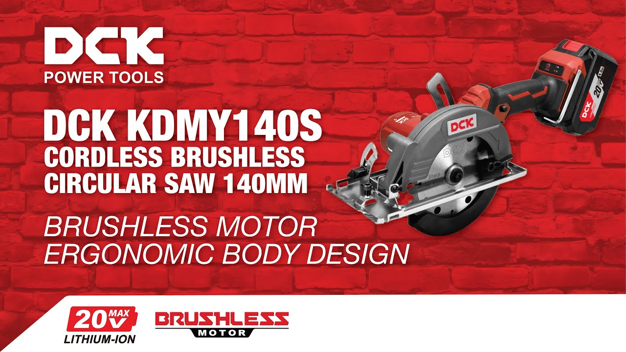 DCK KDMY140S Cordless Brushless Circular Saw 140mm