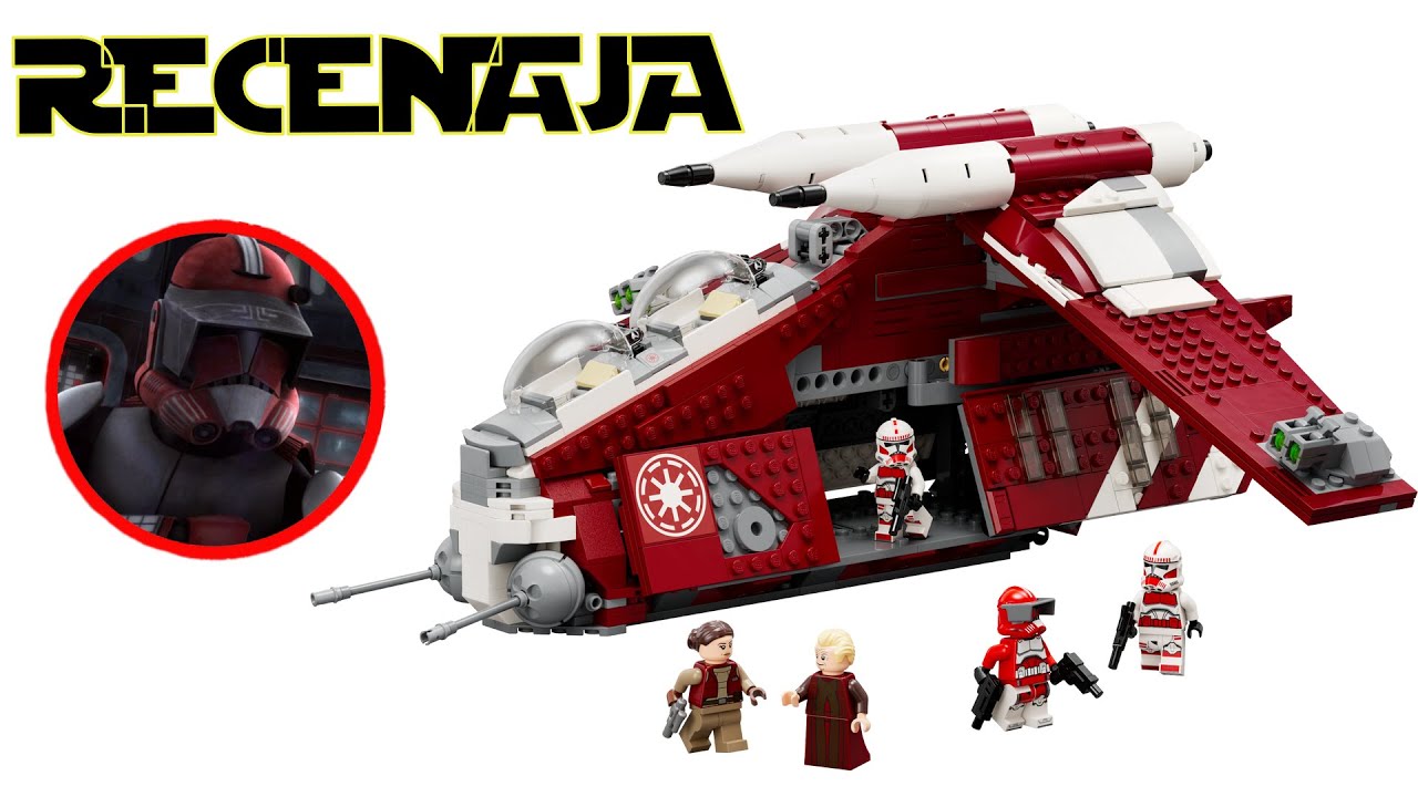 75354 Star Wars - Kanonierka Gwardii Coruscańskiej - RECENZJA