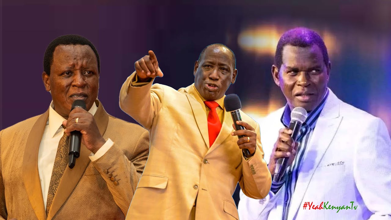 Pastor Wilfred Lai, Apostle Robert Kayanja & Archbishop Harrison Ng'ang'a Evening session Day 3 N
