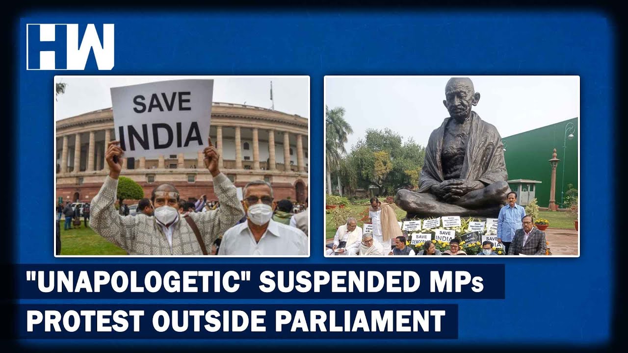 Modi Govt Asks 12 Suspended MPs To Apologize,They Say Suspension 