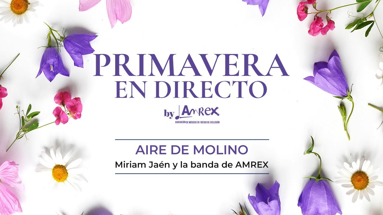 Aire de Molino - Miriam Jaén y la Banda de AMREX (Live Session AMREX Studio)