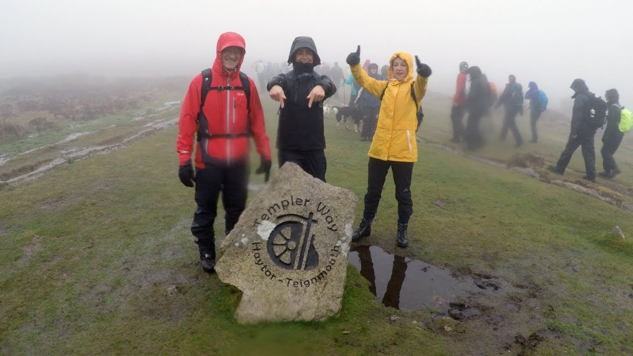 The 18 mile Templer Way Challenge - Haytor to Shaldon Walk