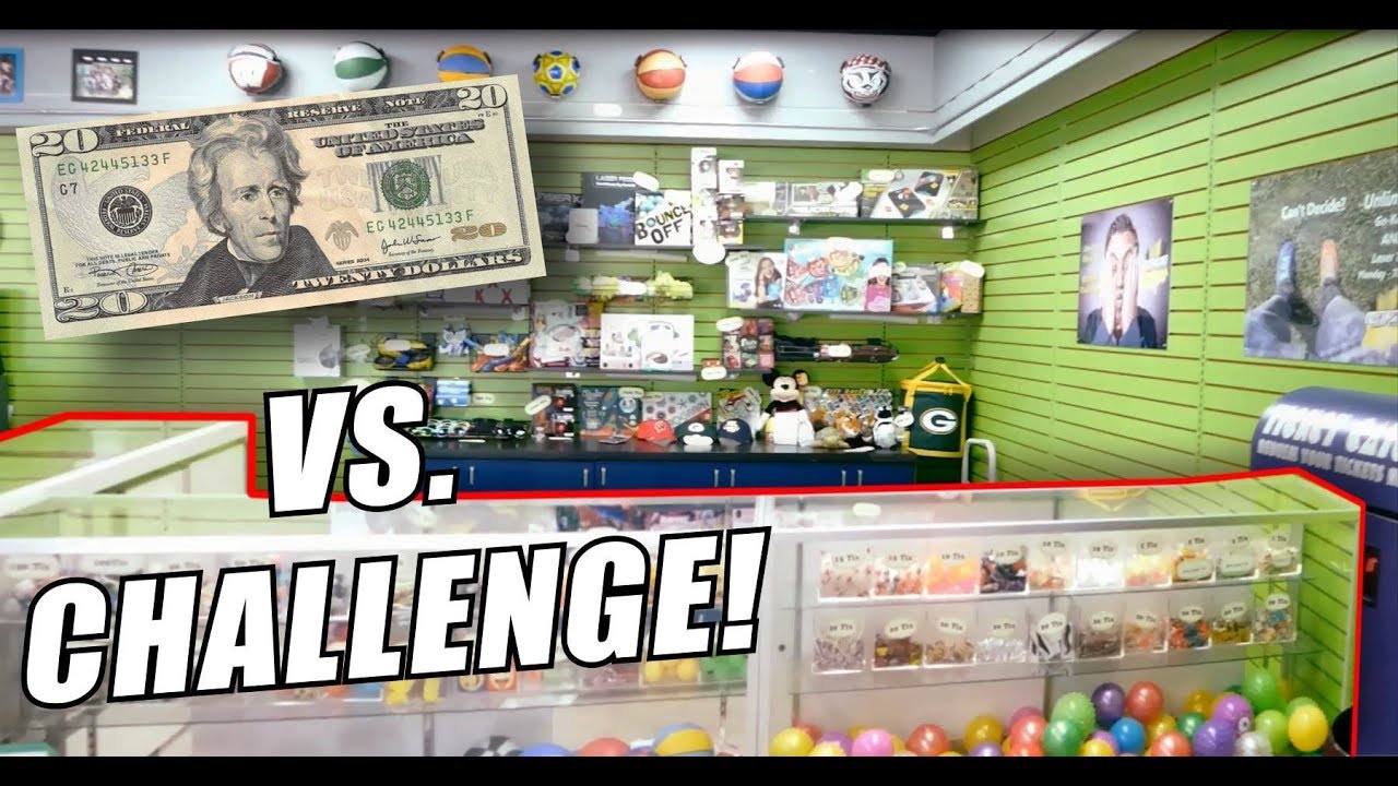 20 Dollar Brother Versus Arcade Challenge Who Will Win? ArcadeJackpotPro
