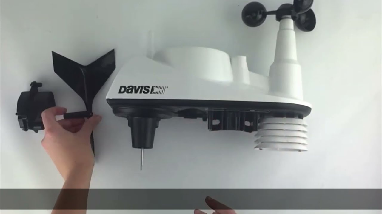 How to install Davis Vantage Vue ISS outdoor weather station