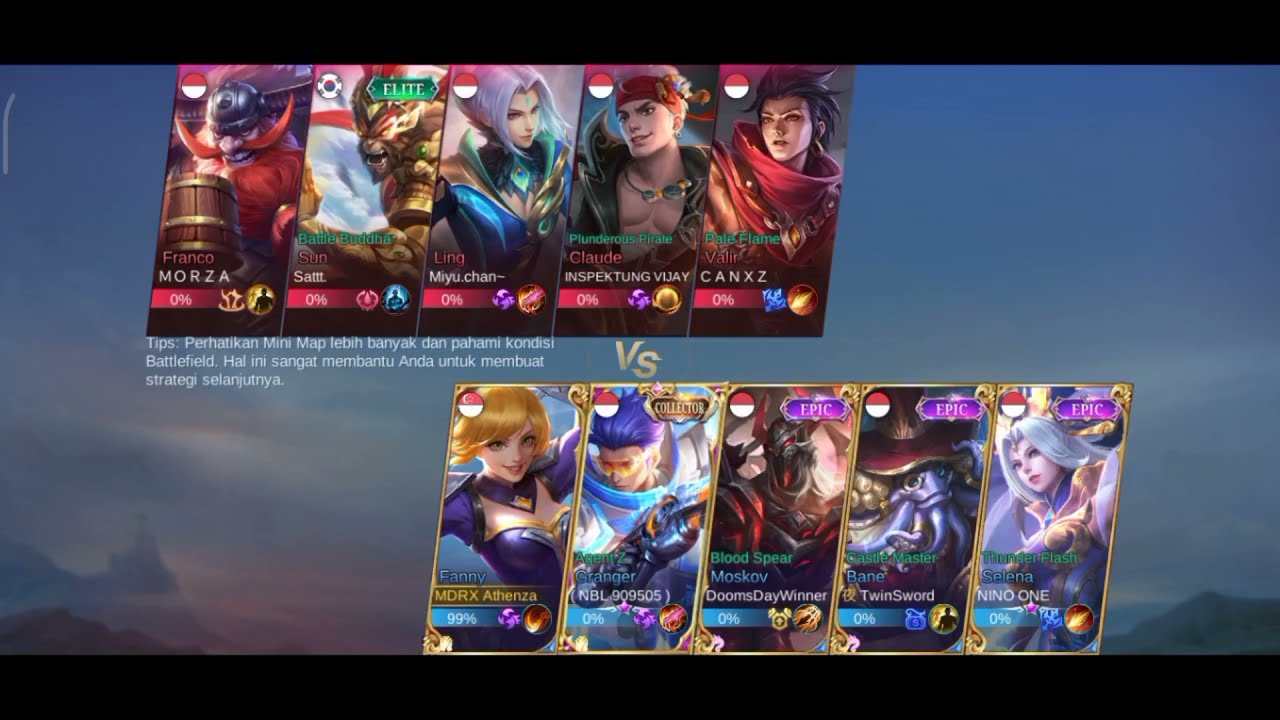 META BARU FANNY EXP LANE??? ENERGY INFINITY..... SKIN NO SKILL YESSS :V