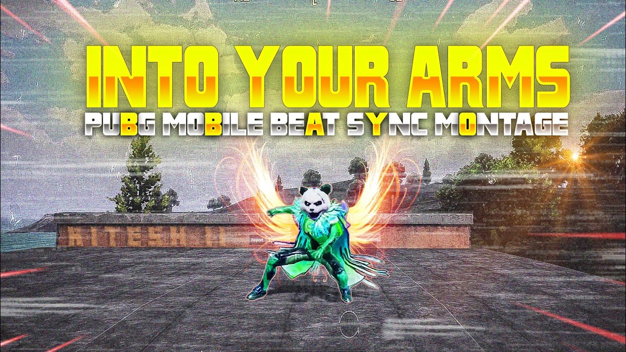 INTO YOUR ARMS PUBG MONTAGE VIDEO || PUBG MOBILE BEAT SYNC MONTAGE || ROAD TO 20K || RITESH 11