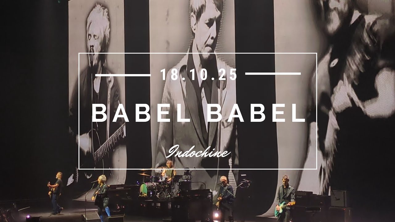 Indochine - Babel Babel (Intro) l 18/10/2025 Lyon