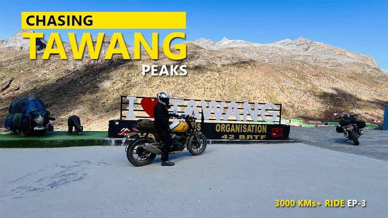 Pune to Tawang EP-3 | 3000kms+ covered on my Triumph Speed 400 as bikergirl