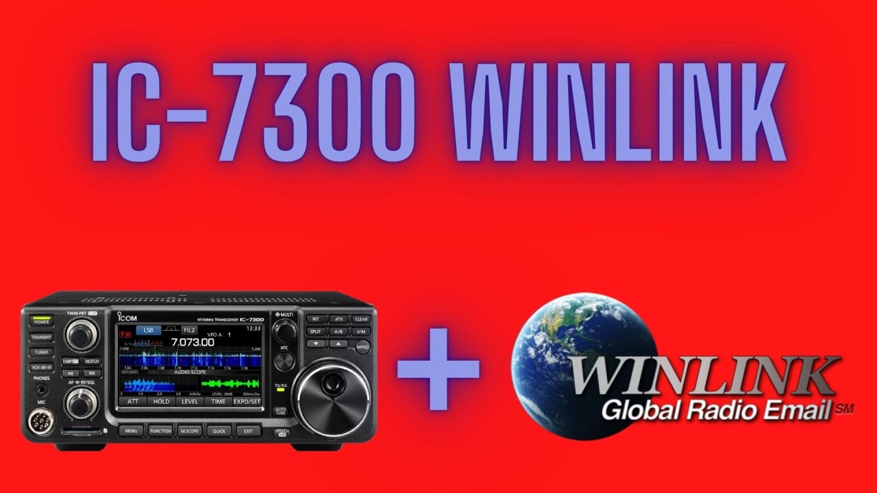 Настройки Winlink для Icom IC-7300