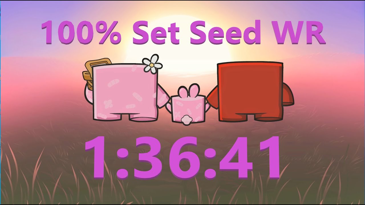 Super Meat Boy Forever - 100% (Set Seed) in 1:36:41