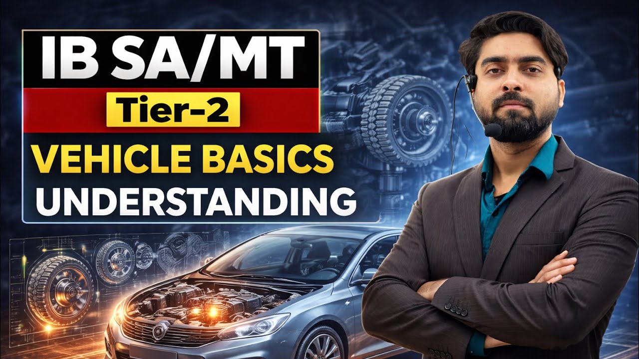 IB SA/MT Tier-2 | Vehicle Basics – Complete Understanding | Motor Mechanism Class-2